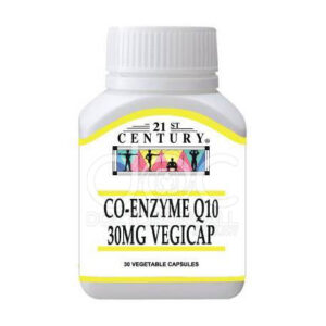 21st Century Co-Enzyme Q10 30mg Capsule - 30s