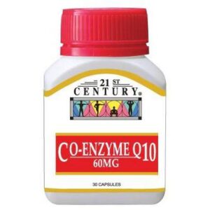 21st Century Co-Enzyme Q10 60mg Capsule - 30s