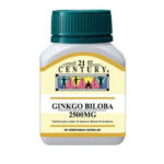 21st Century Ginkgo Biloba 2500mg Capsule 30 caps (bottle)