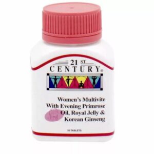 21st Century Women's Multivite with EPO, Royal Jelly & Korean Ginseng Tablet - 30s