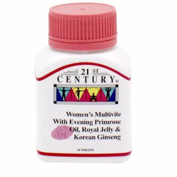 21st Century Women’s Multivite with EPO, Royal Jelly & Korean Ginseng Tablet