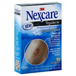 3M Nexcare Tegaderm Waterproof Transparent Dressing (10cm x 12cm)