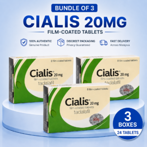 Cialis 20mg Tablet - 8s x3
