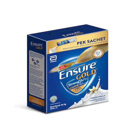 Ensure Gold Complete Nutrition (Vanilla) - 60-6g-x-3-box