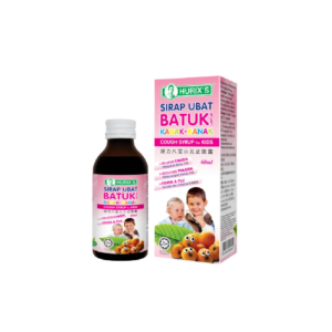 Hurixs Sirap Ubat Batuk Untuk Kanak - 60ml