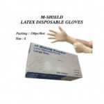 M-Shield Latex Glove Powder Free (L)