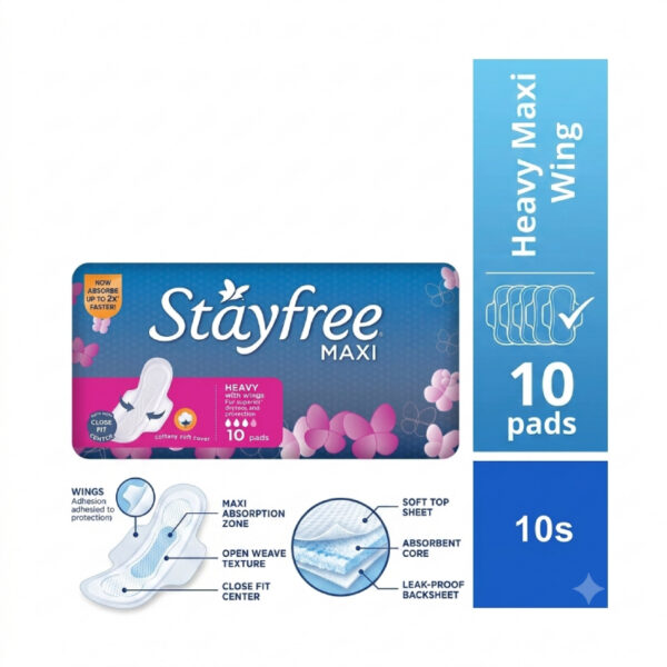 StayFree Cottony Soft Maxi Wing