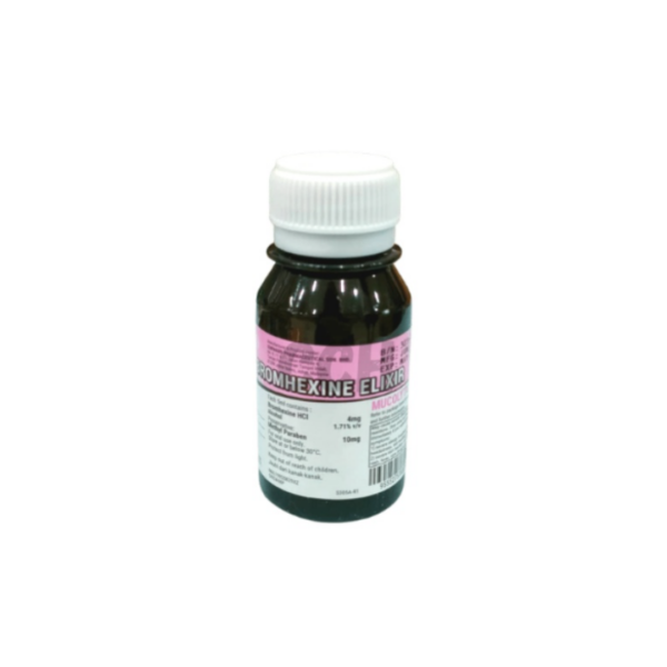 Sunward Bromhexine Elixir 4mg/5ml Syrup