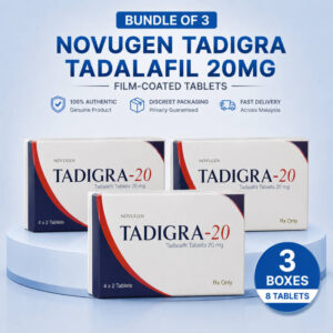 Tadigra Tadalafil 20mg Tablet - 8s x3