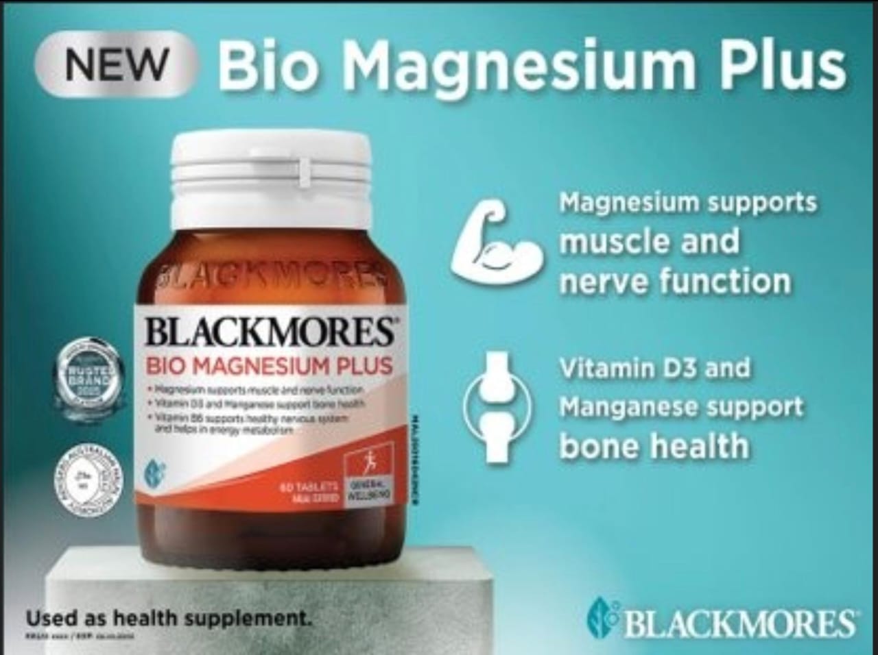 Blackmores Bio Magnesium Plus Tablet