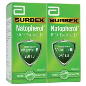 Abbott Surbex Natopherol Bio-Enhanced Vitamin E 250IU Capsule