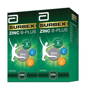 Abbott Surbex Zinc B-Plus Tablet - 60s x2