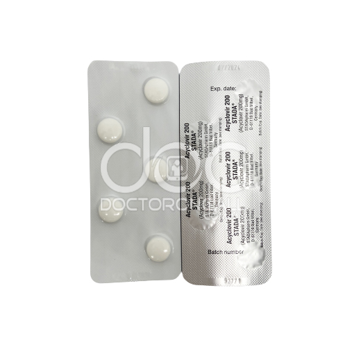 Acyclovir Stada 200mg Tablet
