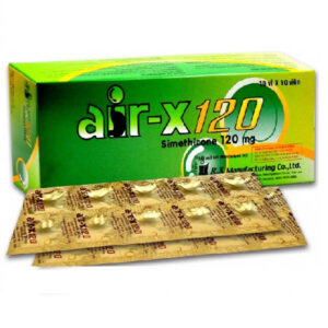 Air-X 120mg Tablet | simethicone | bloating gas relief tablet | DoctorOnCall Malaysia