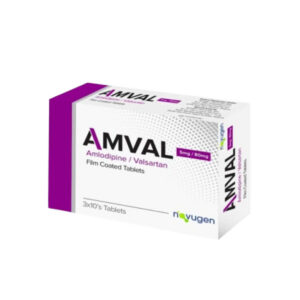 Amval 5mg/80mg Tablet - Amlodipine Valsartan Blood Pressure Medication Malaysia