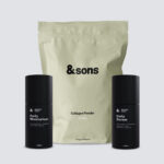 AndSons Healthy Skin Kit For Men (Moisturiser + Vitamin C Serum + Collagen Powder)