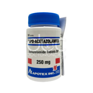 Apo-Acetazolamide 250mg Tablet | acetazolamide | glaucoma altitude sickness diuretic tablet | DoctorOnCall Malaysia