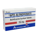 Apo-Alendronate 70mg Tablet | alendronic acid | osteoporosis bone loss weekly tablet | DoctorOnCall Malaysia