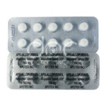 Apo-Allopurinol 100mg Tablet | allopurinol | gout uric acid lowering tablet | DoctorOnCall Malaysia