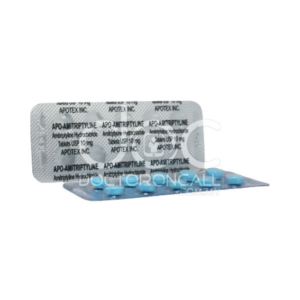 Apo-Amitriptyline 10mg Tablet | amitriptyline | depression nerve pain antidepressant tablet | DoctorOnCall Malaysia
