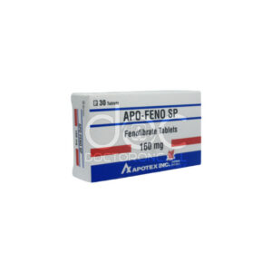 Apo-Feno Sp 160mg Tablet | fenofibrate | high triglyceride cholesterol tablet | DoctorOnCall Malaysia
