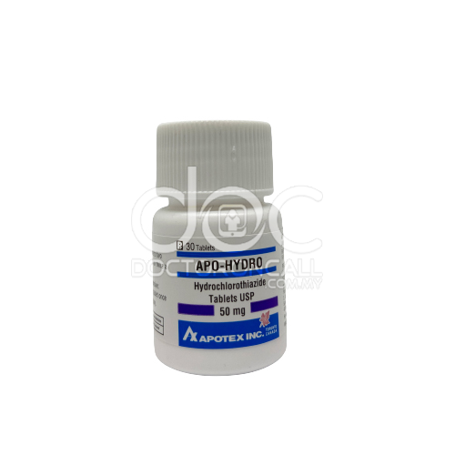 Apo-Hydro 50mg Tablet - 30s