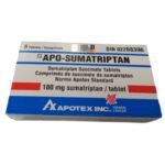Apo-Sumatriptan 100mg Tablet - Migraine Headache Treatment Malaysia