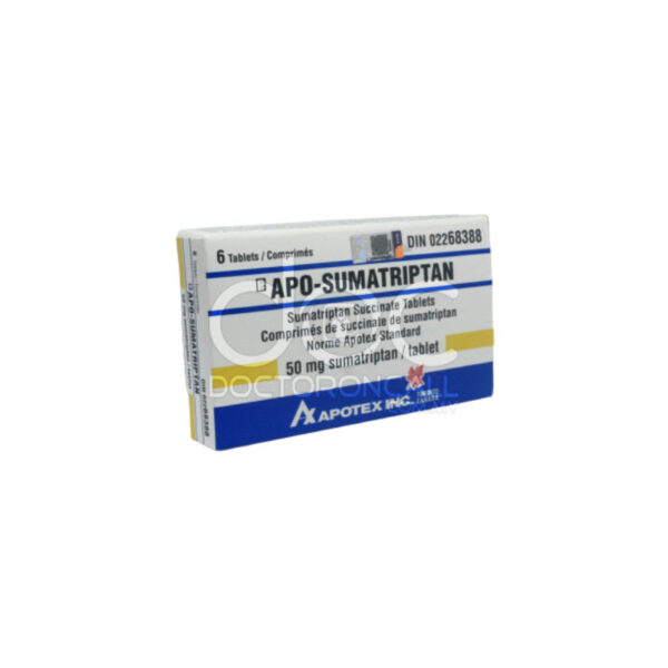 Apo-Sumatriptan 50mg Tablet