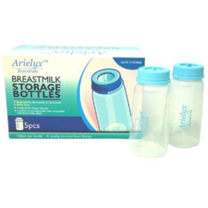 Arielyx Essentials Breast Milk Storage Bottles 150ml - 5s