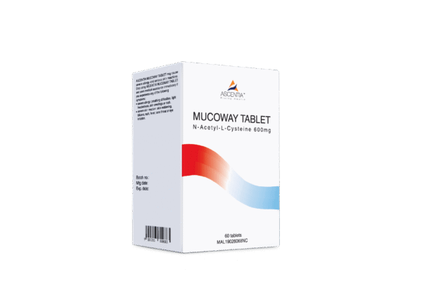 Ascentia Mucoway 600mg Tablet