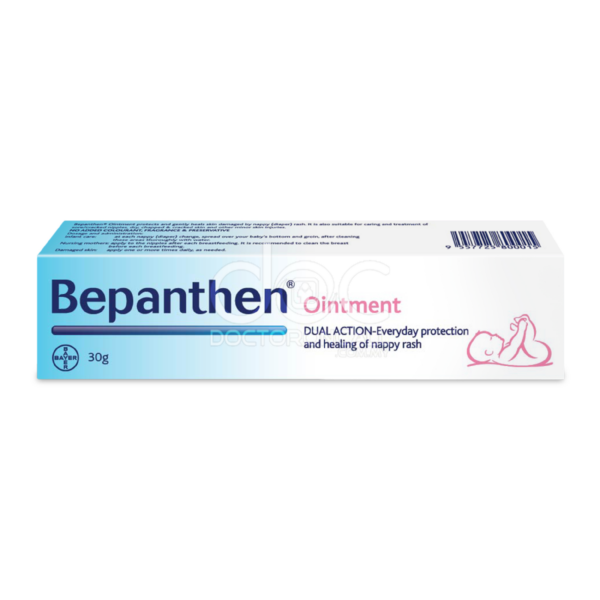 Bayer Bepanthen Ointment dexpanthenol for nappy rash, minor wounds and skin care | DoctorOnCall Malaysia