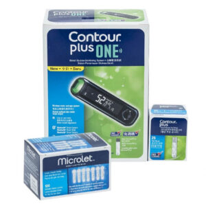 Bayer Contour Plus Starter Kit (Strip + Lancet)