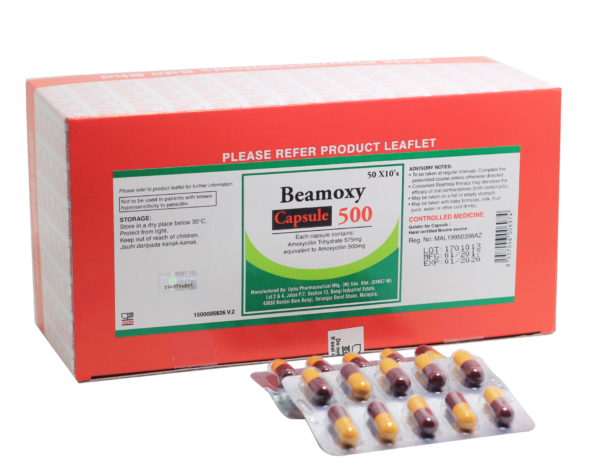 Beamoxy 500mg Capsule