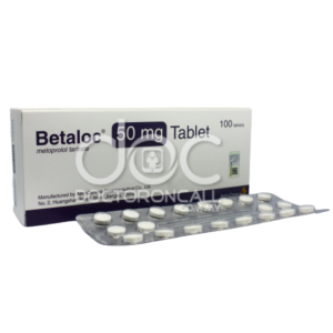 Betaloc 50mg Tablet - 20s