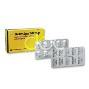Betmiga 50mg Tablet - 30s