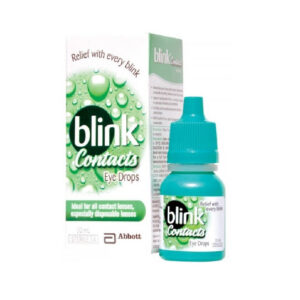 Blink Contacts Eye Drops lubricating drops for comfortable contact lens wear | DoctorOnCall Malaysia