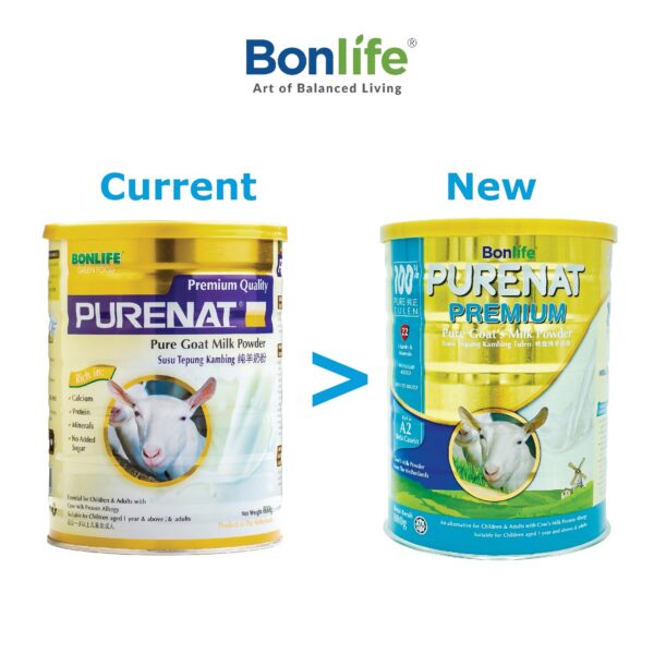 Bonlife Green Food Purenat Premium Goat Milk