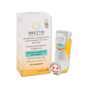 Breztri Aerosphere Inhalation Aerosol - 120 doses