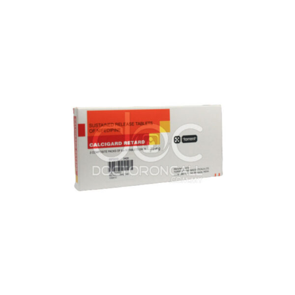 Calcigard Retard 20mg Tablet