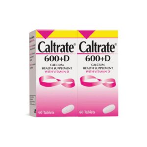 Caltrate 600+D Tablet - 60s x2