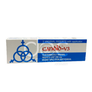 Candid-V3 200mg Vaginal Tablet - 3s