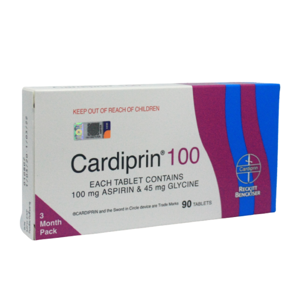 Cardiprin 100 Tablet | aspirin | antiplatelet heart attack prevention tablet | DoctorOnCall Malaysia