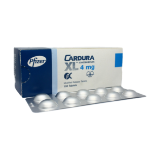 Cardura XL 4mg Tablet doxazosin extended release for benign prostatic hyperplasia and hypertension | DoctorOnCall Malaysia