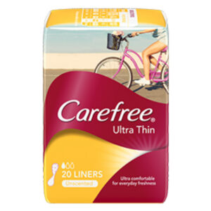 Carefree Ultra Thin Unscented Liner - 40s x2