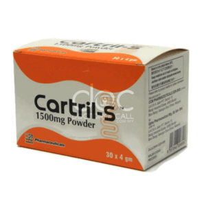 Cartril-S 1500mg Powder Sachet 4g x30 - 4g-x30