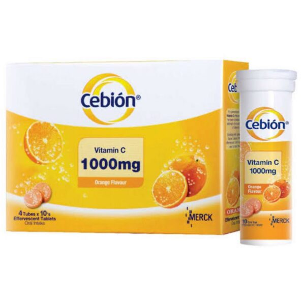 Cebion Vitamin C 1000mg Effervescent Tablet