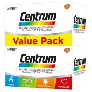 Centrum Multivitamin-Multimineral Plus Lutein and Lycopene Tablet - 30s x2