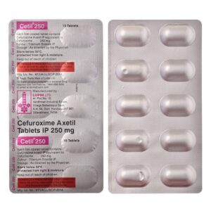Cetil Cefuroxime 250mg Tablet