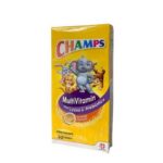 Champs Multivitamin Lysine + Prebiotics Effervescent Tablet (Orange) 30s