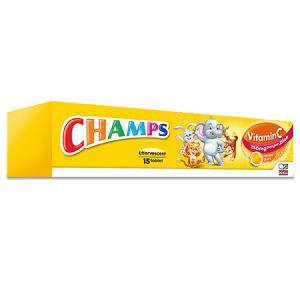 Champs Vitamin C 250mg Plus Zinc Effervescent Tablet - 15s